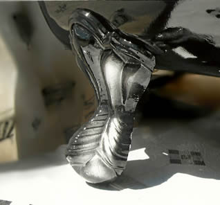 chrome foot